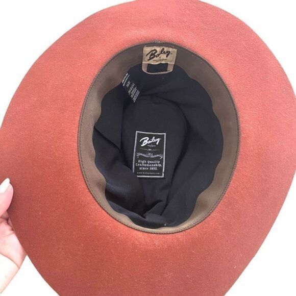 BAILEY OF HOLLYWOOD Wool Red Fedora - Picture 3 of 3